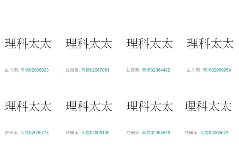 理科太太商標註冊核准